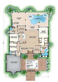 Floor Plan With Swimming Pool