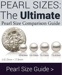 Pearl Size Guide Pearls Jewelry Supplies Jewelry Making