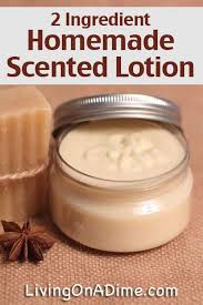 2 ing homemade scented lotion recipe