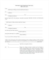 For Sale By Owner Forms Free Home Agreement Purchase Contract Form