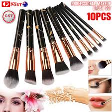 10pcs professional makeup brush set