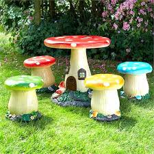 brundle mushroom kids furniture set