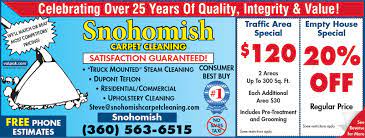 offers snohomish carpet cleaning