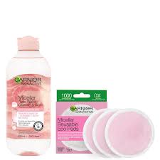 garnier makeup remover eco pads and