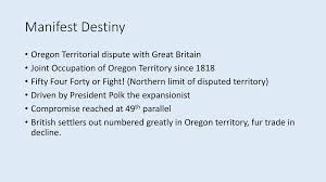 Manifest Destiny To Mexican American War Ppt Download