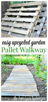 Easy Upcycled Diy Wood Pallet Garden