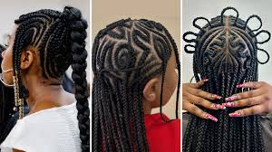freestyle braids are the trenst way