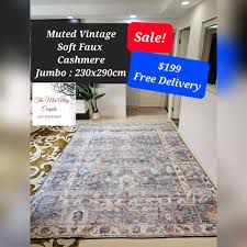 carpet 230x290cm soft faux