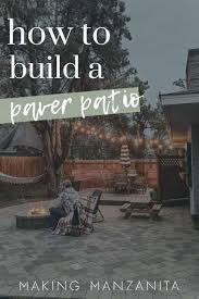 Build A Paver Patio With Fire Pit