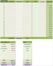 Household Budget Template 8 Free Word Excel Pdf