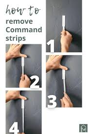 How To Remove Command Strips Without