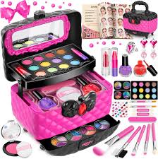 hollyhi 41 pcs kids makeup kit for