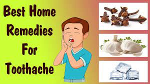 natural home remes toothache