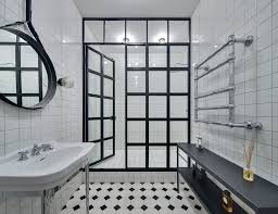 10 Elegant Bathroom Glass Door Design Ideas