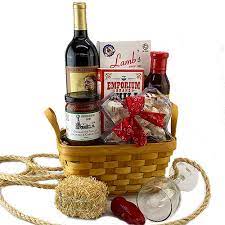 vermont red wine gift basket cheese