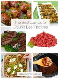 the best low carb ground beef recipes
