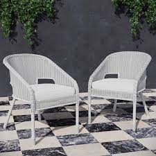 Resin Wicker Outdoor Lounge Chairs Set