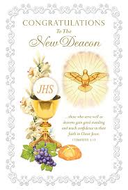 greeting card deacon ordination