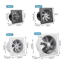 8 inch exhaust fan wall mounted vent