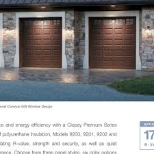 energy efficient garage doors