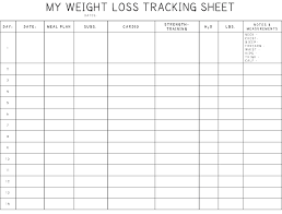 Free Printable Food Journal For Weight Loss Pdf Download