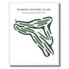 Sharon Country Club, Massachusetts - Printed Golf Courses - Golf ...
