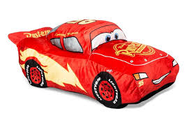 Disney Cars Lightning Mcqueen Red Body Pillow 36 X 18 My Quick Buy
