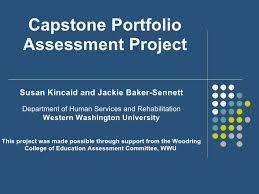 How to write a capstone research paper: Capstone Assessment Project