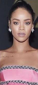 Rihanna&#39;s Grammys gown becomes an internet sensation | Daily Mail ... via Relatably.com