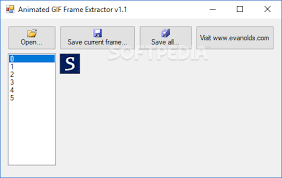 animated gif frame extractor