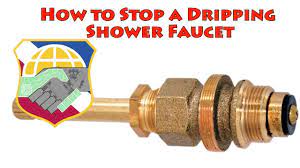 dripping shower faucet repair