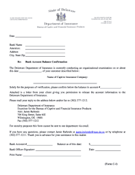 balance confirmation letter form