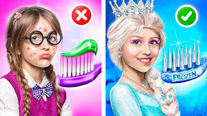 become elsa frozen extreme makeover