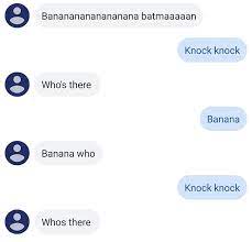 (scroll down for knock knock jokes or pick another category instead). This Guy Takes A Knock Knock Joke To The Next Level By Kidnapping Friend S Banana Family Bored Panda