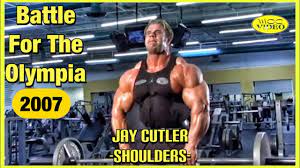 jay cutler shoulder workout 2007