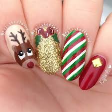 #christmasnails playlist with #nailart for beginners to advanced professions. 75 Nail Art Designs For Christmas Body Art Guru