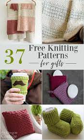 free knitting patterns for gifts