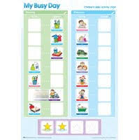The Toy Bug My Busy Day Magnetic Activity Chart