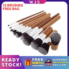 cosmetics brushes kit