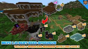 minecraft pe 1 18 best seeds village