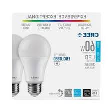 2 Pack Cree 60w Equivalent Daylight 5000k A19 Dimmable Exceptional Light Quality Led Light Bulb Led Bulbs