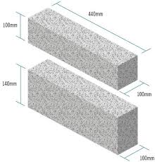Concrete Soap Bar Blocks 140 X 100 X