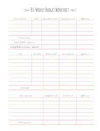 Monthly cash flow plan use the monthly cash flow form to set up your basic monthly budget. 11 Free Bi Weekly Budget Templates Word Excel