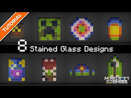 8 Stained Glass Designs For Minecraft