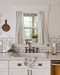 18 kitchen curtain ideas above sink to
