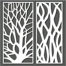 tree for laser cut cnc free vector file