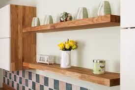 How To Install Floating Shelves In Oak