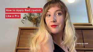 how to apply red lipstick in 30 seconds