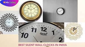best silent wall clocks in india my