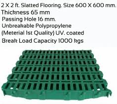 pig farm plastic slatted flooring